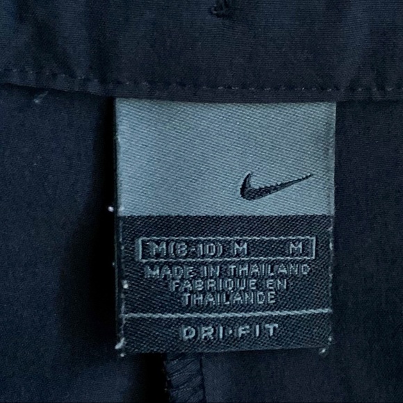 Nike Black Dri-FIT Loose Capri Pants M - Picture 4 of 5
